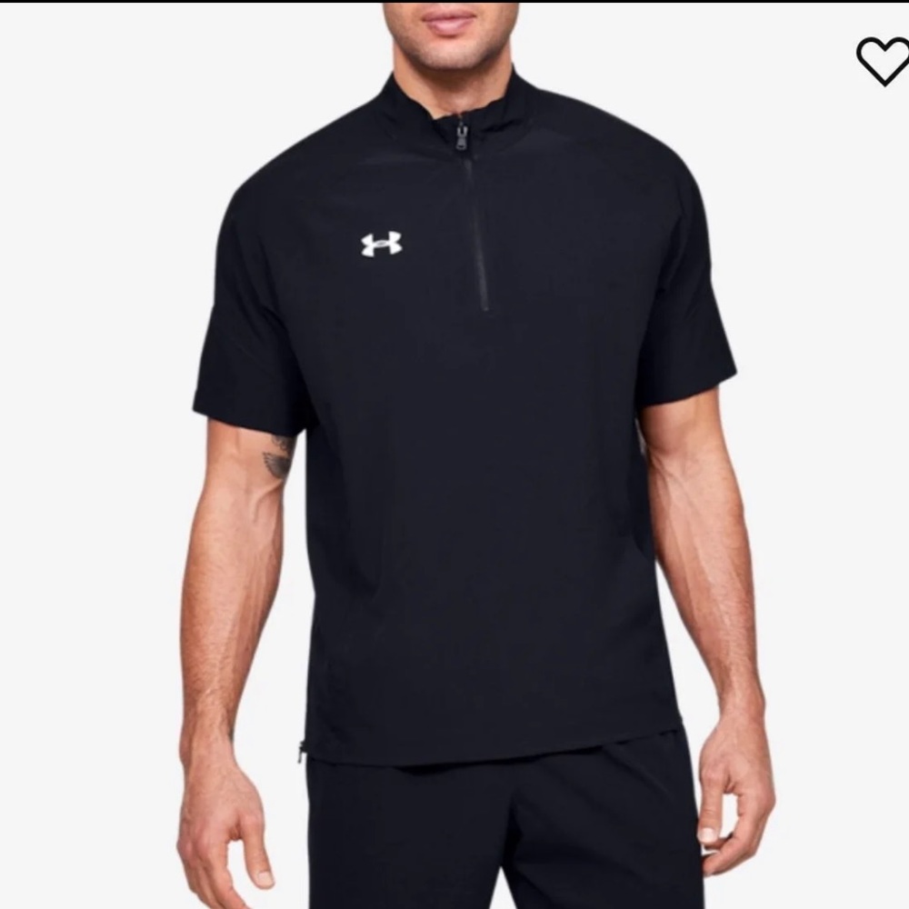 Men’s Under Armour short sleeve quarter zip shirt